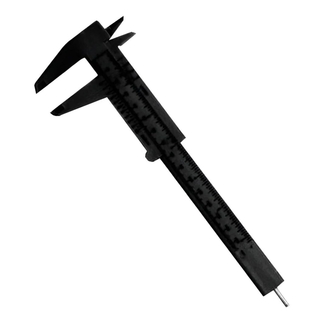 Calibre mecánico de plástico